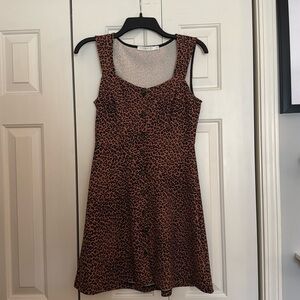 Cheetah Print Dress!